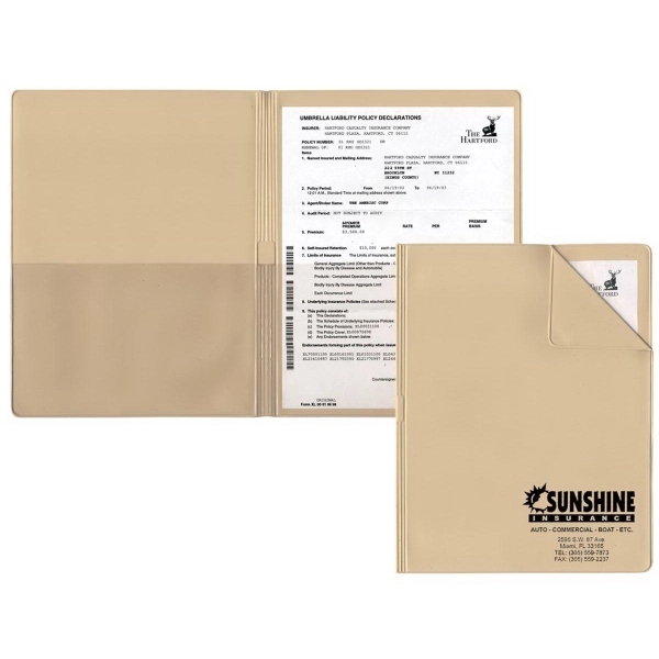 Flexible cover presentation folder.... from ASI 83770 Royal Industries / The Royal Line