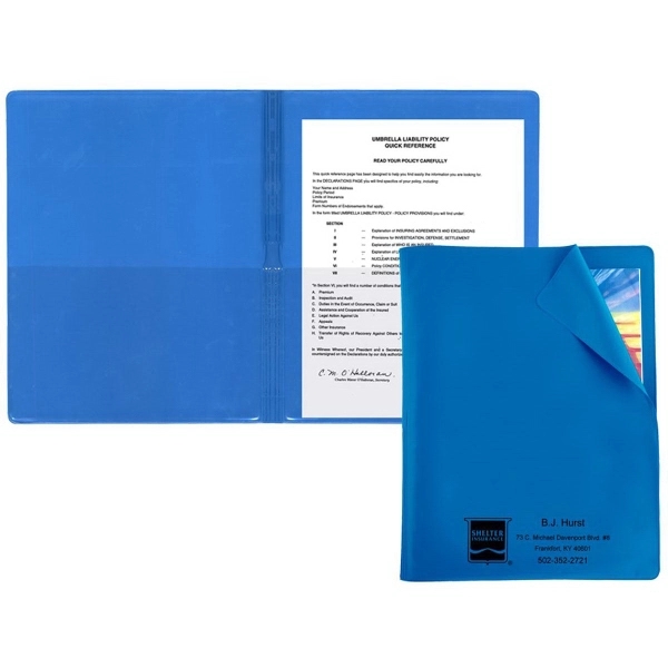 Flexible cover presentation folder.... from ASI 83770 Royal Industries / The Royal Line
