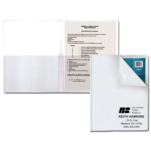 Flexible cover presentation folder.... from ASI 83770 Royal Industries / The Royal Line