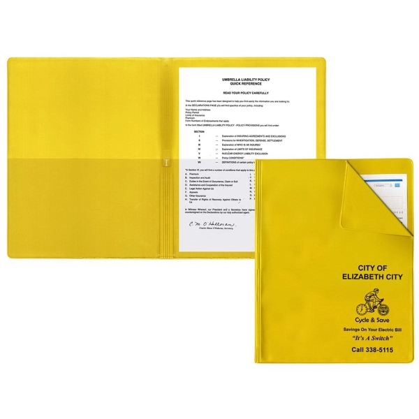 Flexible cover presentation folder.... from ASI 83770 Royal Industries / The Royal Line