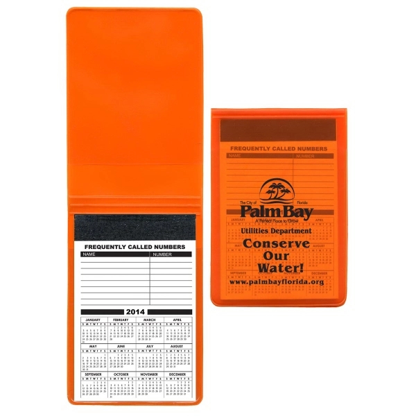 Translucent Vinyl Memo Book with 30-Page Pad... from ASI 83770 Royal Industries / The Royal Line