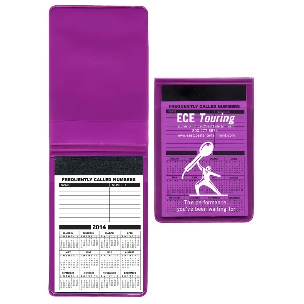 Translucent Vinyl Memo Book with 30-Page Pad... from ASI 83770 Royal Industries / The Royal Line