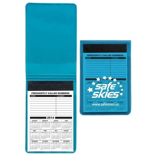 Translucent Vinyl Memo Book with 30-Page Pad... from ASI 83770 Royal Industries / The Royal Line