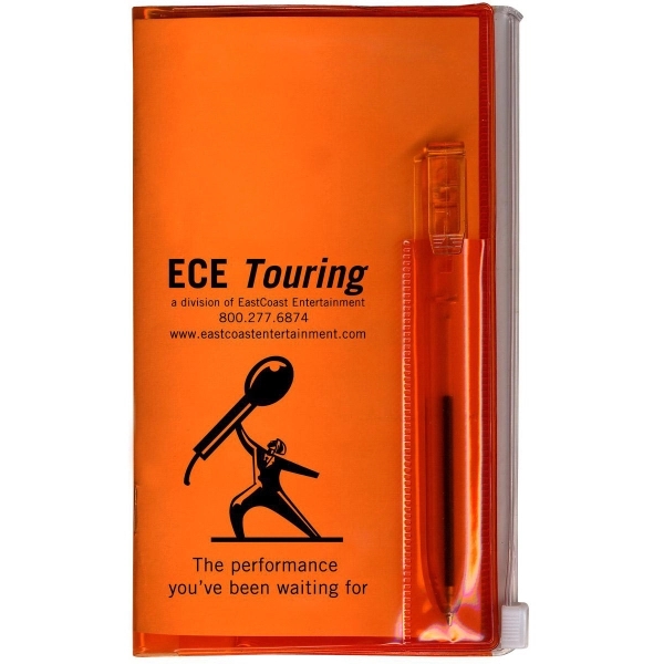 Zip-back pocket planner with pen and zip-lock pocket.... from ASI 83770 Royal Industries / The Royal Line