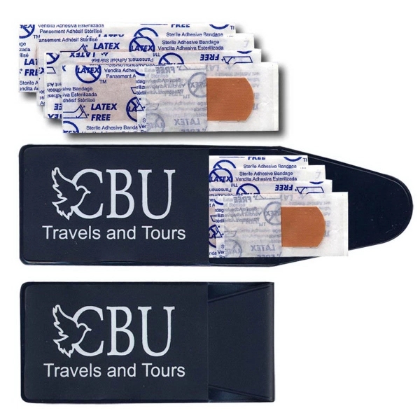 Adhesive bandage kit includes 5 adhesive bandages.... from ASI 83770 Royal Industries / The Royal Line