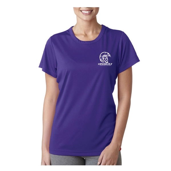UltraClub® women's performance t-shirt (4 oz.) with moisture-wicking properties, made from... from ASI 39552 BEL Promo