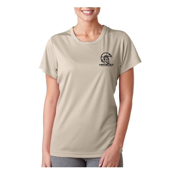UltraClub® women's performance t-shirt (4 oz.) with moisture-wicking properties, made from... from ASI 39552 BEL Promo