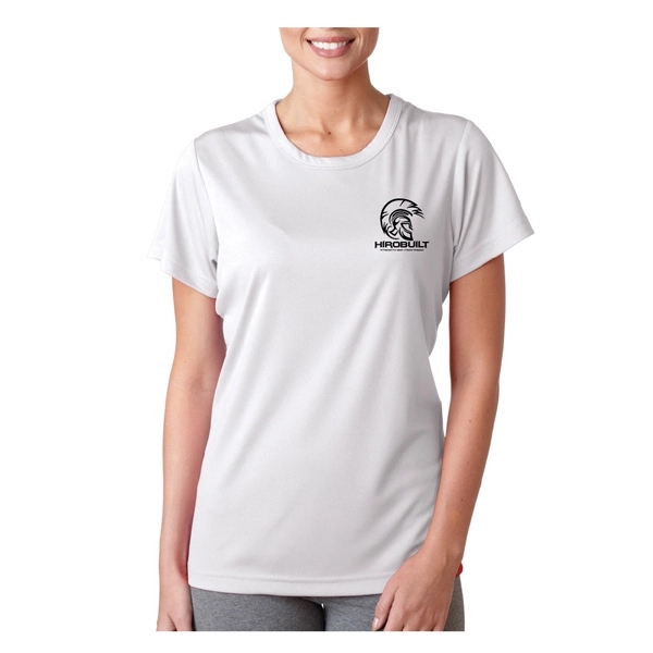 UltraClub® women's performance t-shirt (4 oz.) with moisture-wicking properties, made from... from ASI 39552 BEL Promo