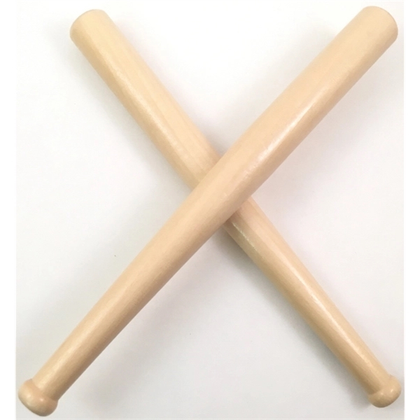 A miniature wooden baseball bat that will drive in more business!... from ASI 85620 H M Schmidt Co Inc