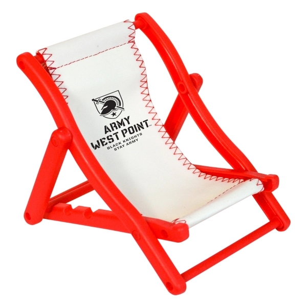 Beach chair shape cell phone holder.... from ASI 40544 Binaco / Binaline
