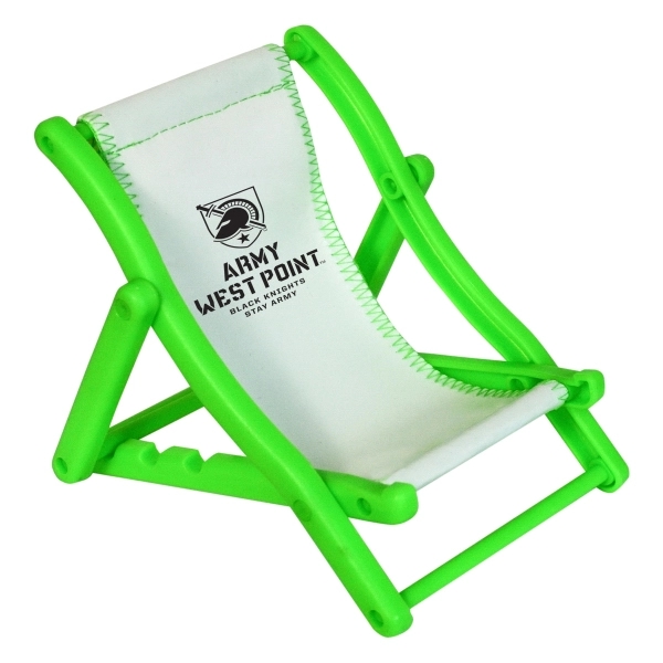 Beach chair shape cell phone holder.... from ASI 40544 Binaco / Binaline