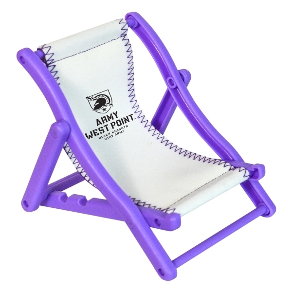 Beach chair shape cell phone holder.... from ASI 40544 Binaco / Binaline
