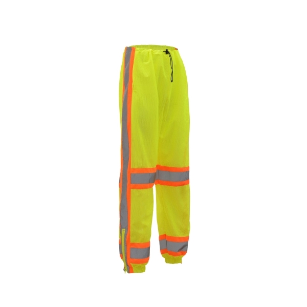 Class E Safety Two Tone Mesh Pants with vertical reflective tape.... from ASI 58492 GSS Safety LLC / GSS Safety
