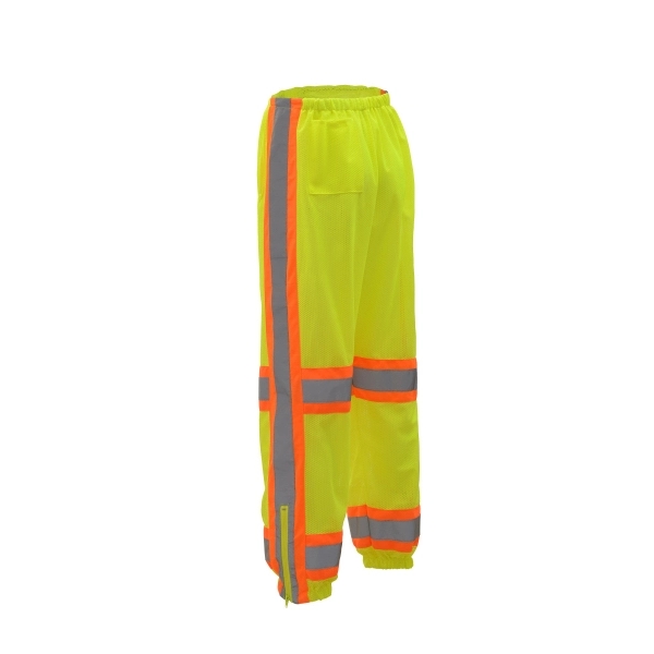 Class E Safety Two Tone Mesh Pants with vertical reflective tape.... from ASI 58492 GSS Safety LLC / GSS Safety