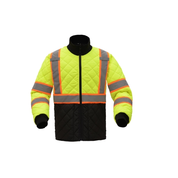 Class 3 Quilted Two Tone Jacket.... from ASI 58492 GSS Safety LLC / GSS Safety