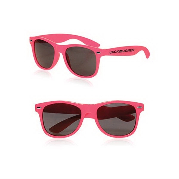 Plastic, adult-sized sunglasses with UV protection in plenty of available colors.... from ASI 39552 BEL Promo