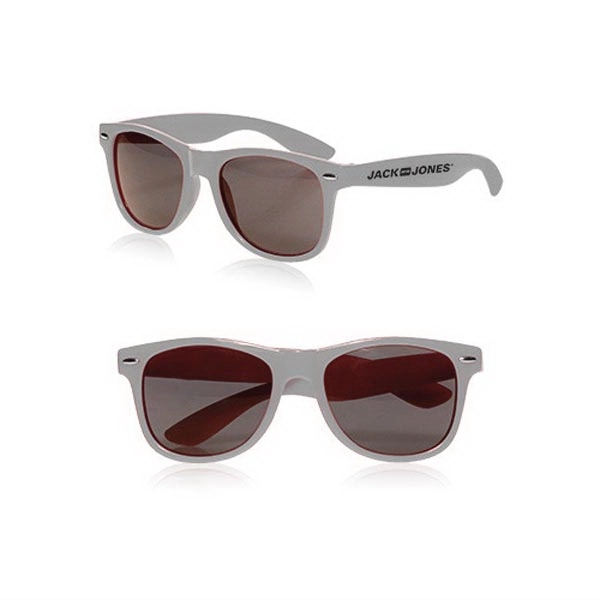 Plastic, adult-sized sunglasses with UV protection in plenty of available colors.... from ASI 39552 BEL Promo