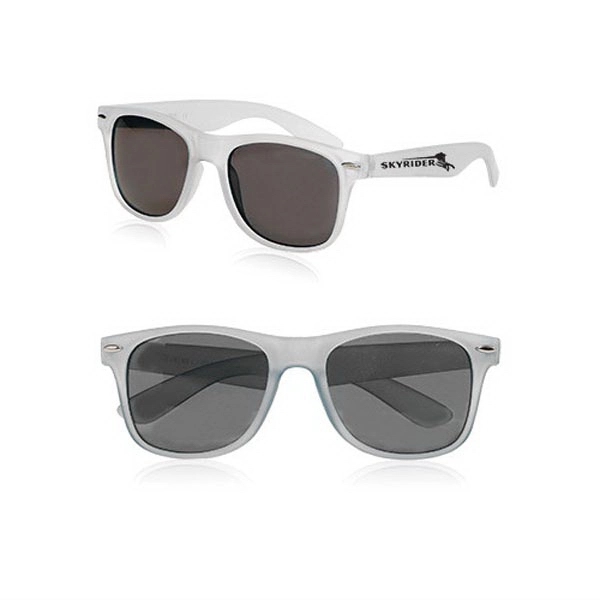 Velvet smooth plastic sunglasses in an adult size with UV protection.... from ASI 39552 BEL Promo