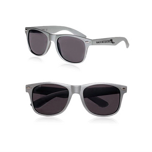 Velvet smooth plastic sunglasses in an adult size with UV protection.... from ASI 39552 BEL Promo