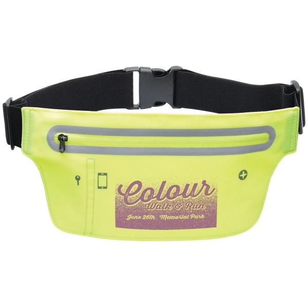 Lycra-made fanny pack stretches up to 60" and available in select... from ASI 62190 Illini