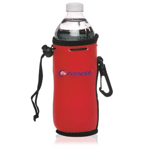 3 mm neoprene water bottle insulator in five different colors with... from ASI 39552 BEL Promo