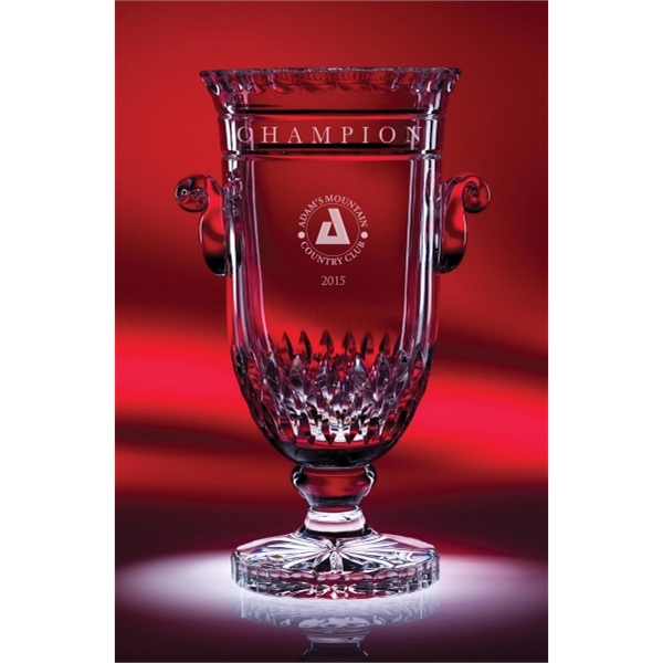 Curator Cup award made of hand-blown 24% full lead crystal that's... from ASI 62985 J. Charles