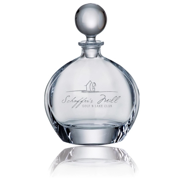 Bohemian crystal orbit decanter award. Capacity 27 oz.... from ASI 65153 Kirk & Matz LTD / Swatkins