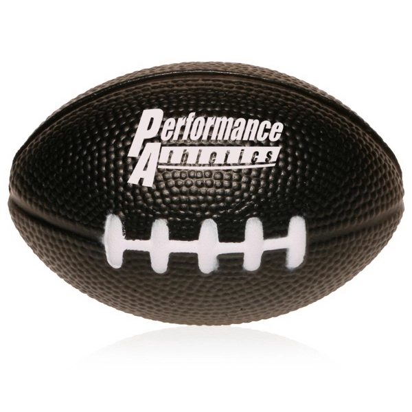 Polyurethane stress reliever shaped like a football that measures 3.5" and... from ASI 39552 BEL Promo