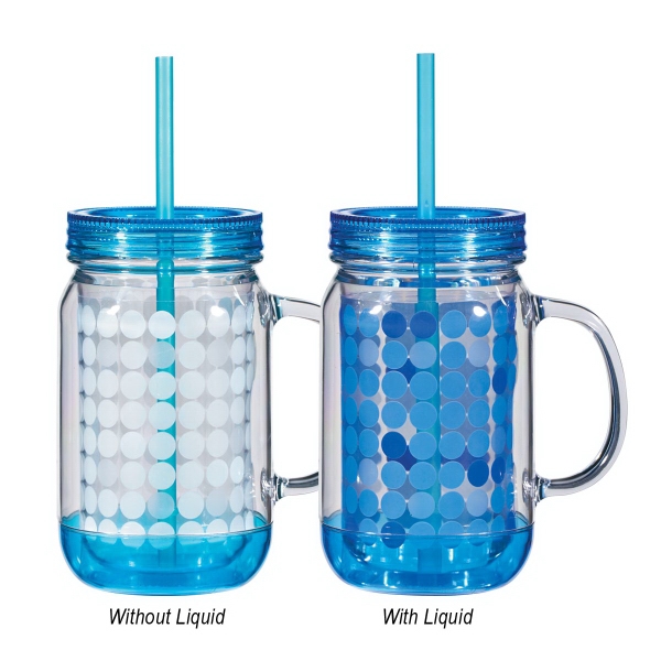 16 oz. Color Changing Mason Jar... from ASI 61125 Hit Promotional Products / Hit (R)