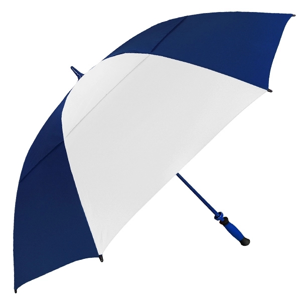 Premium automatic opening golf umbrella with 64" vented canopy arc and... from ASI 89955 StrombergBrand / Stromberg Brand Stromberg