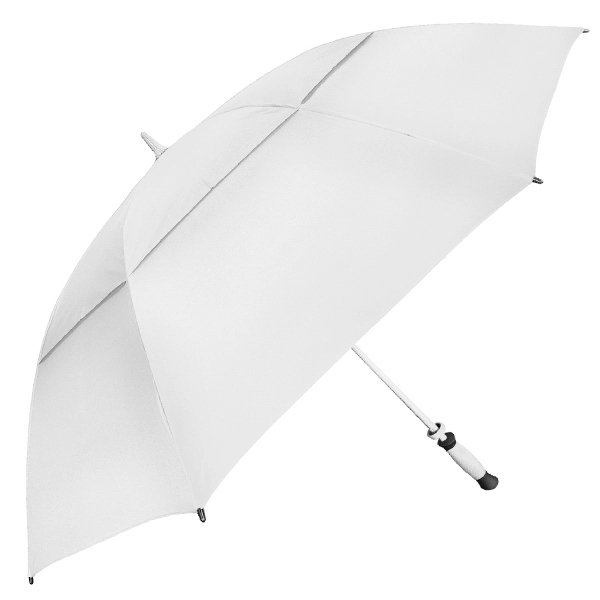 Premium automatic opening golf umbrella with 64" vented canopy arc and... from ASI 89955 StrombergBrand / Stromberg Brand Stromberg