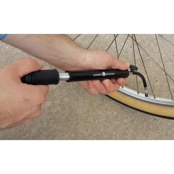 Packable or frame mounted  lightweight mini bike pump... from ASI 72657 Active Life Promo / Active Life Promo