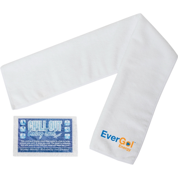 Just add water to this 7" x 36" Chill Out microfiber... from ASI 38120 Ball Pro / Diversified Quality Kitchenware / Ball Pro Promotional Group