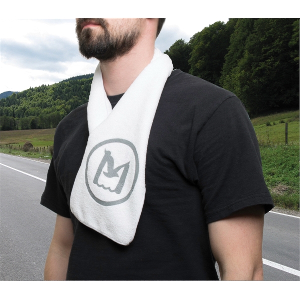 Just add water to this 7" x 36" Chill Out microfiber... from ASI 38120 Ball Pro / Diversified Quality Kitchenware / Ball Pro Promotional Group