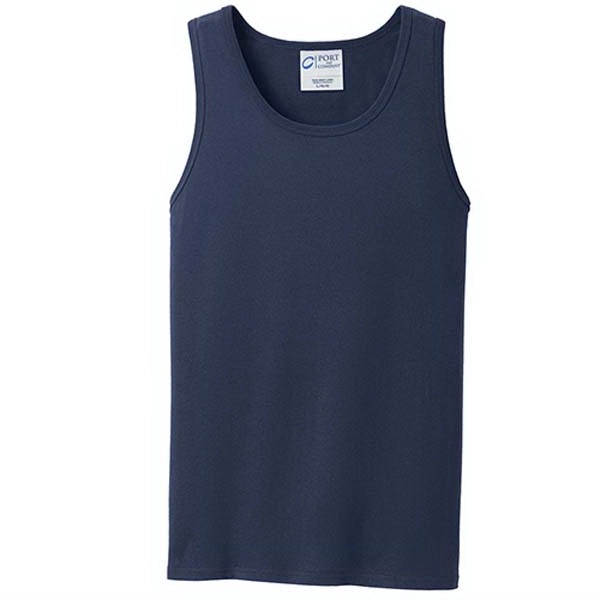Personalized Port & Company® tank top made of polyester and Core... from ASI 39552 BEL Promo