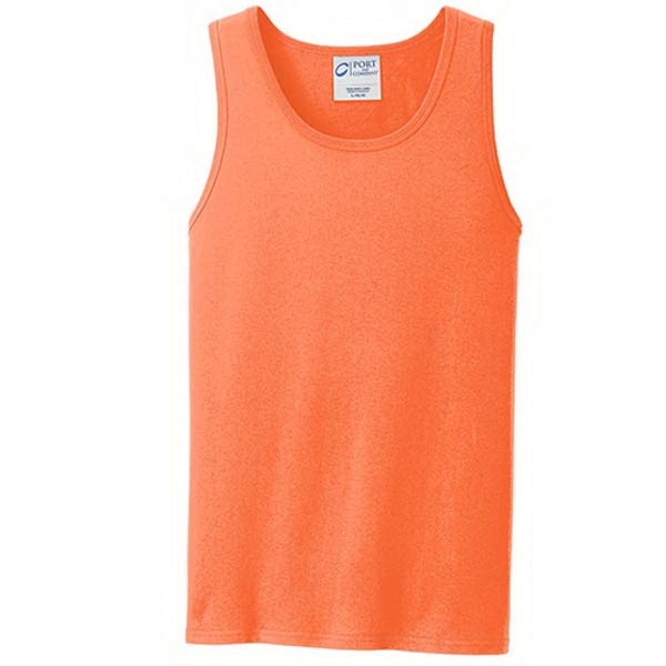 Personalized Port & Company® tank top made of polyester and Core... from ASI 39552 BEL Promo