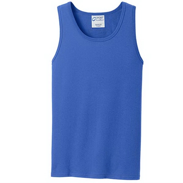 Personalized Port & Company® tank top made of polyester and Core... from ASI 39552 BEL Promo