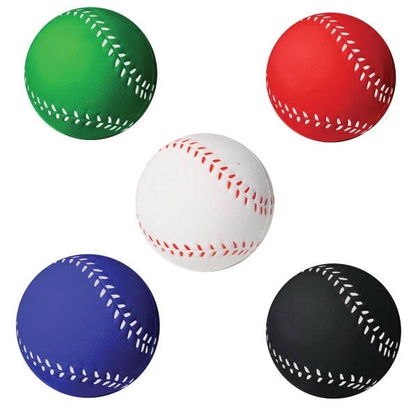 Stress reliever in the shape of Baseball.... from ASI 74779 O & S Supply Company LLC / O & S Supply Company