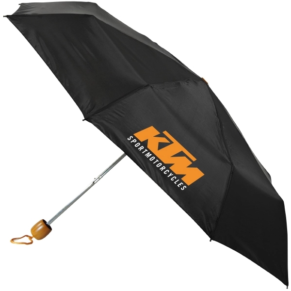 Mini umbrella, 42" arc with manual open, 3 section shaft and... from ASI 40515 BILD Enterprises LLC / Ben-Line