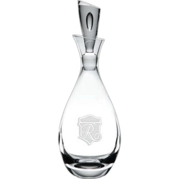 Bohemian crystal style decanter award. Capacity 34 oz.... from ASI 65153 Kirk & Matz LTD / Swatkins