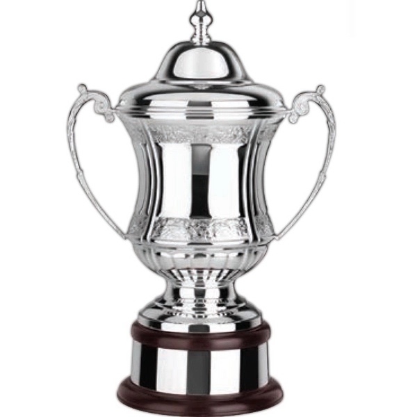 Supreme hand chased loving cup trophy with lid.... from ASI 65153 Kirk & Matz LTD / Swatkins