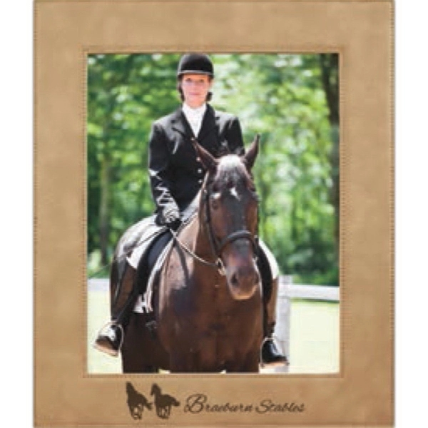 Light brown leatherette frame.... from ASI 65153 Kirk & Matz LTD / Swatkins