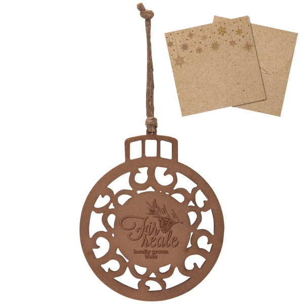 Decorative wooden ornament that comes in four different shapes.... from ASI 62190 Illini