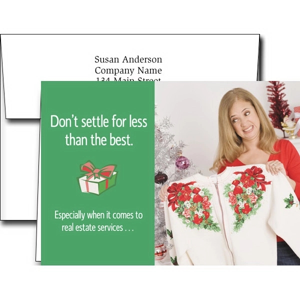 Holiday Greeting Cards W/Imprinted Envelopes... from ASI 46719 Corner Lot Marketing Inc / CLMPromotions