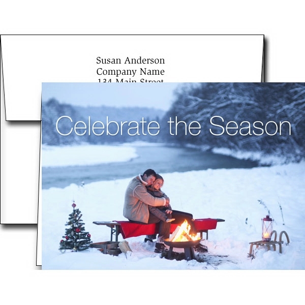 Holiday Greeting Cards W/Imprinted Envelopes... from ASI 46719 Corner Lot Marketing Inc / CLMPromotions