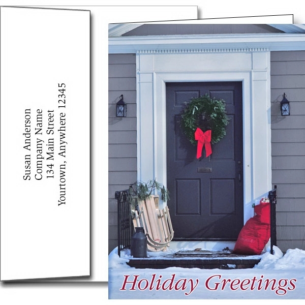 Holiday Greeting Cards W/Imprinted Envelopes... from ASI 46719 Corner Lot Marketing Inc / CLMPromotions