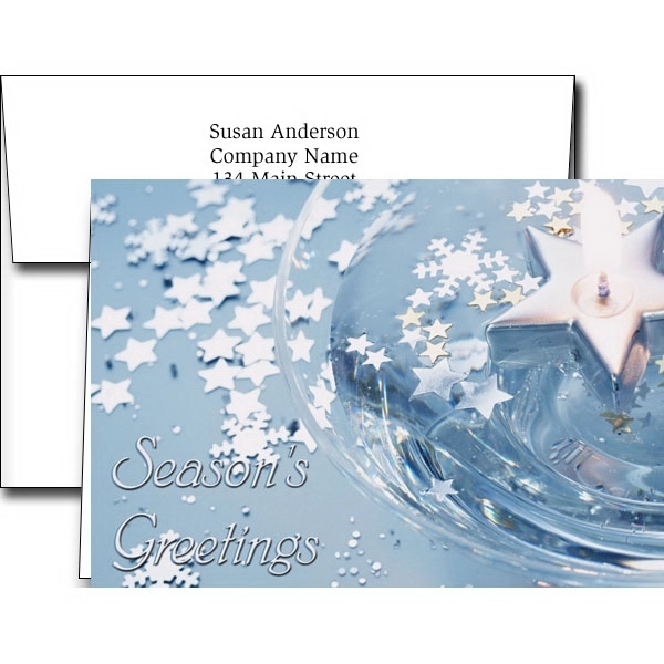 Holiday Greeting Cards W/Imprinted Envelopes... from ASI 46719 Corner Lot Marketing Inc / CLMPromotions