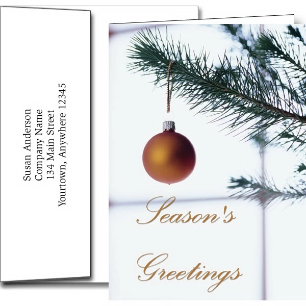 Holiday Greeting Cards W/Imprinted Envelopes... from ASI 46719 Corner Lot Marketing Inc / CLMPromotions