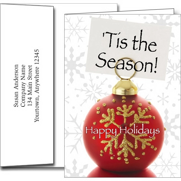 Holiday Greeting Cards W/Imprinted Envelopes... from ASI 46719 Corner Lot Marketing Inc / CLMPromotions