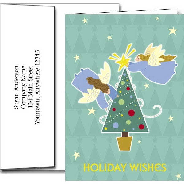 Holiday Greeting Cards W/Imprinted Envelopes... from ASI 46719 Corner Lot Marketing Inc / CLMPromotions